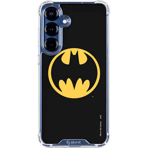 DC Comics Batman Logo Galaxy S25 FE Clear Case