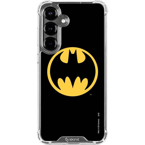 DC Comics Batman Logo Galaxy S26 Clear Case
