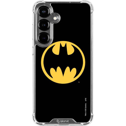 DC Comics Batman Logo Galaxy S26 Plus Clear Case