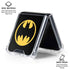 DC Comics Batman Logo Galaxy Z Flip7 Clear Case