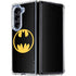 DC Comics Batman Logo Galaxy Z Fold5 5G Clear Case