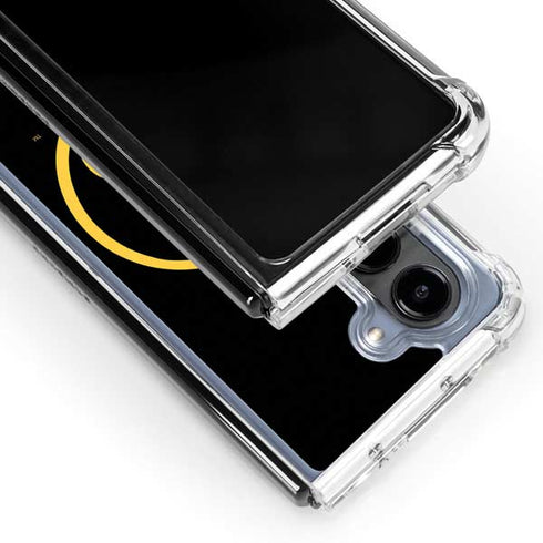 DC Comics Batman Logo Galaxy Z Fold5 5G Clear Case