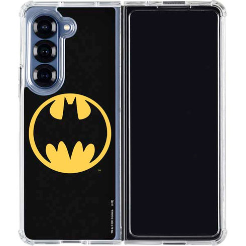 DC Comics Batman Logo Galaxy Z Fold7 Clear Case
