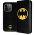 DC Comics Batman Logo iPhone 15 Pro Folio Case