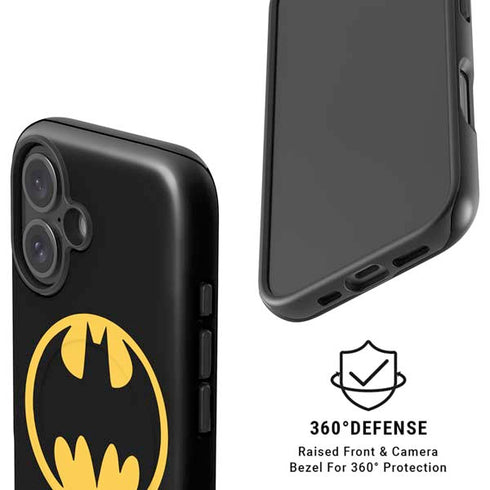 DC Comics Batman Logo iPhone 16 Magsafe Impact Case