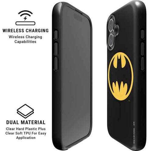 DC Comics Batman Logo iPhone 16 Magsafe Impact Case
