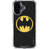 DC Comics Batman Logo iPhone 16 Plus Clear Case