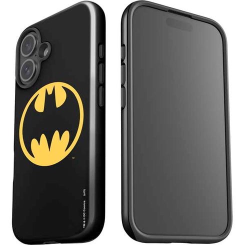 DC Comics Batman Logo iPhone 16 Plus Impact Case
