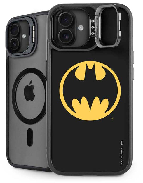 DC Comics Batman Logo iPhone 16 Plus Kickstand Case