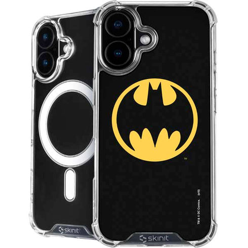 DC Comics Batman Logo iPhone 16 Plus MagSafe Case