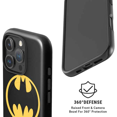 DC Comics Batman Logo iPhone 16 Pro Magsafe Impact Case
