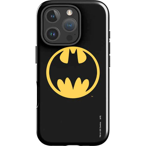 DC Comics Batman Logo iPhone 16 Pro Max Impact Case