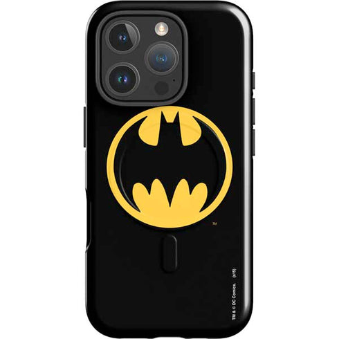 DC Comics Batman Logo iPhone 16 Pro Max Magsafe Impact Case