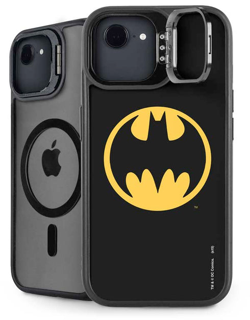 DC Comics Batman Logo iPhone 16e Kickstand Case
