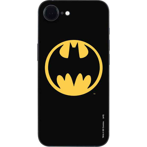DC Comics Batman Logo iPhone 16e Skin