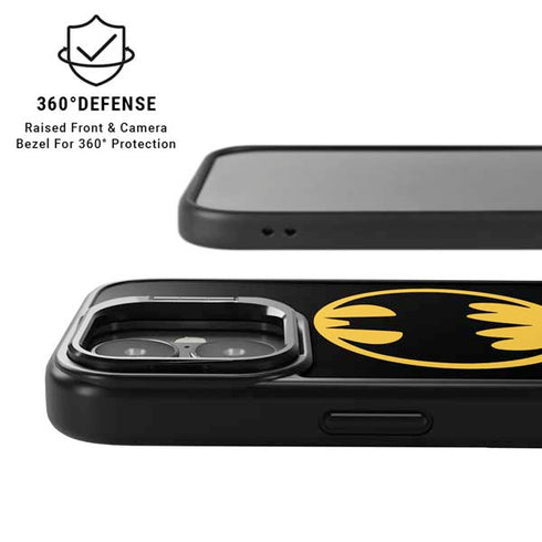 DC Comics Batman Logo iPhone 17 Kickstand Case