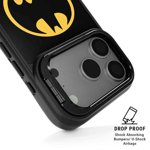 DC Comics Batman Logo iPhone 17 Pro Kickstand Case