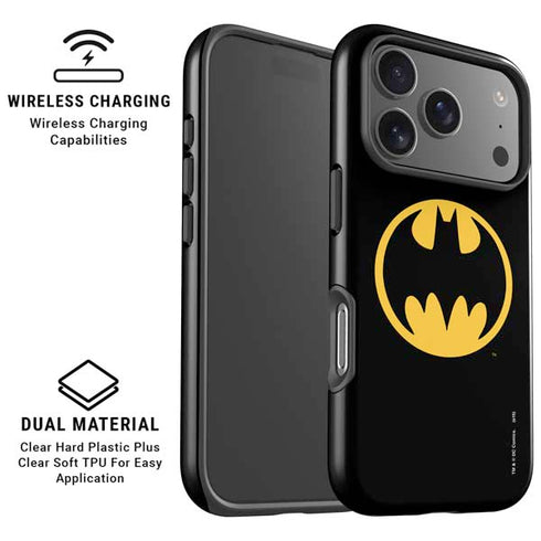 DC Comics Batman Logo iPhone 17 Pro Magsafe Impact Case