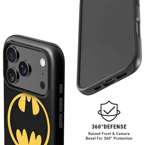 DC Comics Batman Logo iPhone 17 Pro Max Magsafe Impact Case