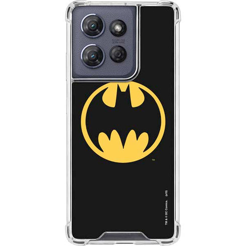 DC Comics Batman Logo Moto G Play 5G (2025) Clear Case