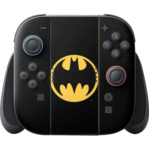 DC Comics Batman Logo Nintendo Switch 2 (2025) Joy-Con Controller Skin