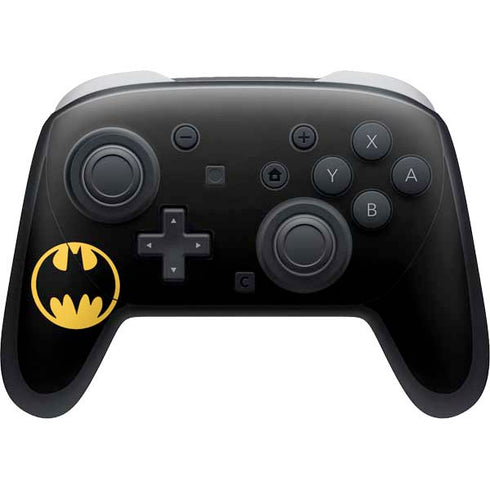 DC Comics Batman Logo Nintendo Switch 2 (2025) Pro Controller Skin