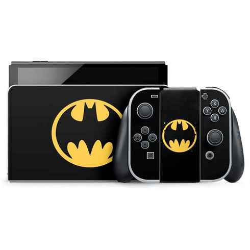 DC Comics Batman Logo Nintendo Skins