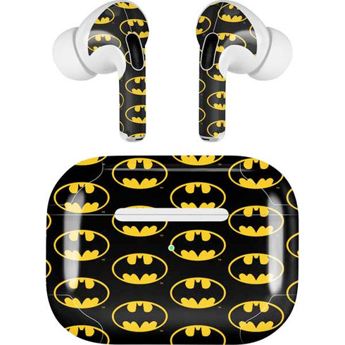 DC Comics Batman Logo Pattern Apple AirPods Pro Skin