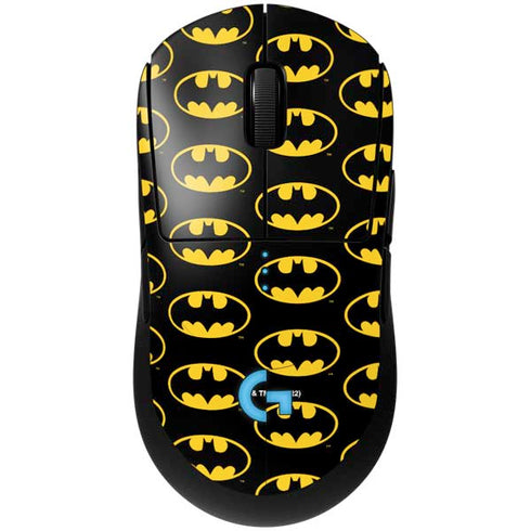 DC Comics Batman Logo Pattern G Pro Wireless Gaming Mouse Skin