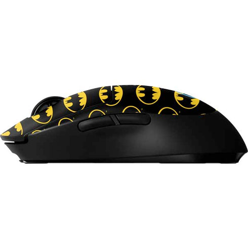 DC Comics Batman Logo Pattern G Pro Wireless Gaming Mouse Skin