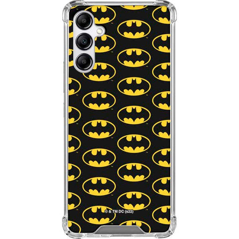 DC Comics Batman Logo Pattern Gabb Phone 4 Clear Case