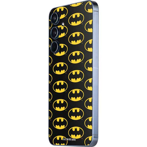 DC Comics Batman Logo Pattern Galaxy A36 5G Skin