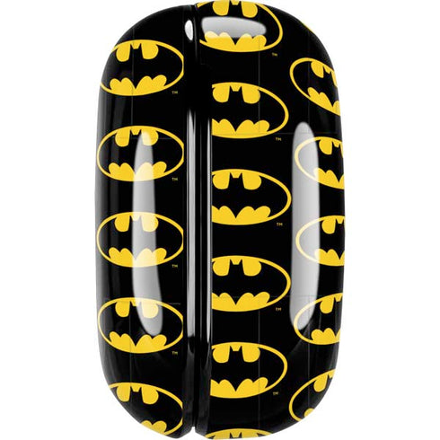 DC Comics Batman Logo Pattern Galaxy Buds Live Skin
