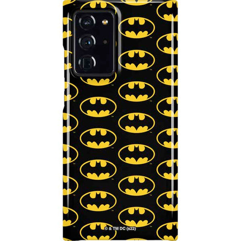 DC Comics Batman Logo Pattern Galaxy Cases