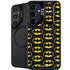 DC Comics Batman Logo Pattern Galaxy S25 Kickstand Case