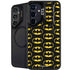 DC Comics Batman Logo Pattern Galaxy S25 Plus Kickstand Case