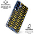 DC Comics Batman Logo Pattern Galaxy S25 Clear Case