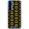 DC Comics Batman Logo Pattern Galaxy S25 Plus Clear Case