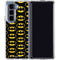 DC Comics Batman Logo Pattern Galaxy Z Fold5 5G Clear Case