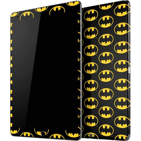 DC Comics Batman Logo Pattern iPad Skins