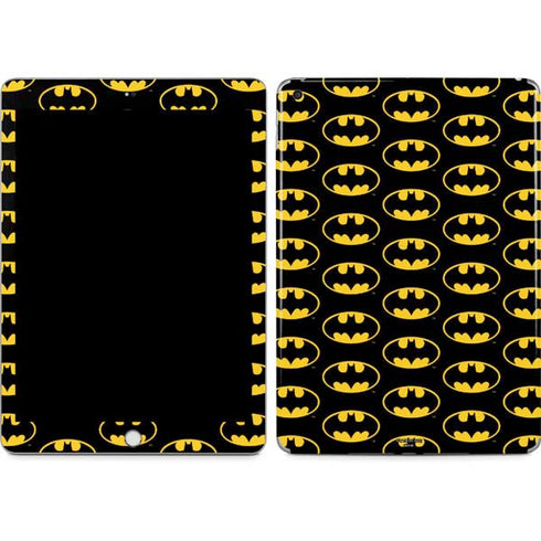 DC Comics Batman Logo Pattern Apple iPad Skin