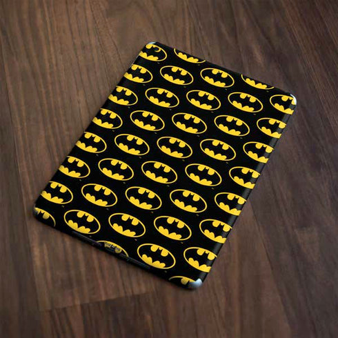 DC Comics Batman Logo Pattern Apple iPad Skin