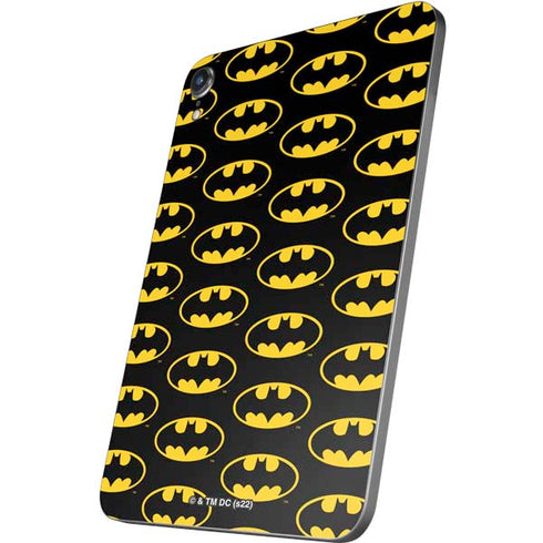 DC Comics Batman Logo Pattern Apple iPad Mini Skin