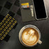 DC Comics Batman Logo Pattern iPhone 15 Pro Folio Case