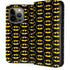 DC Comics Batman Logo Pattern iPhone 15 Pro Folio Case