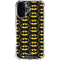 DC Comics Batman Logo Pattern iPhone 16 Clear Case