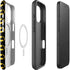 DC Comics Batman Logo Pattern iPhone 16 Magsafe Impact Case
