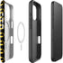 DC Comics Batman Logo Pattern iPhone 16 Plus Magsafe Impact Case