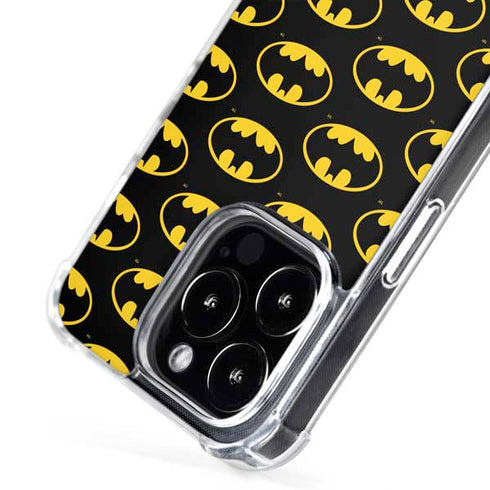 DC Comics Batman Logo Pattern iPhone 16 Pro MagSafe Case