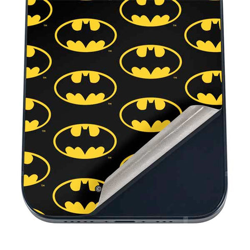 DC Comics Batman Logo Pattern iPhone 16 Skin